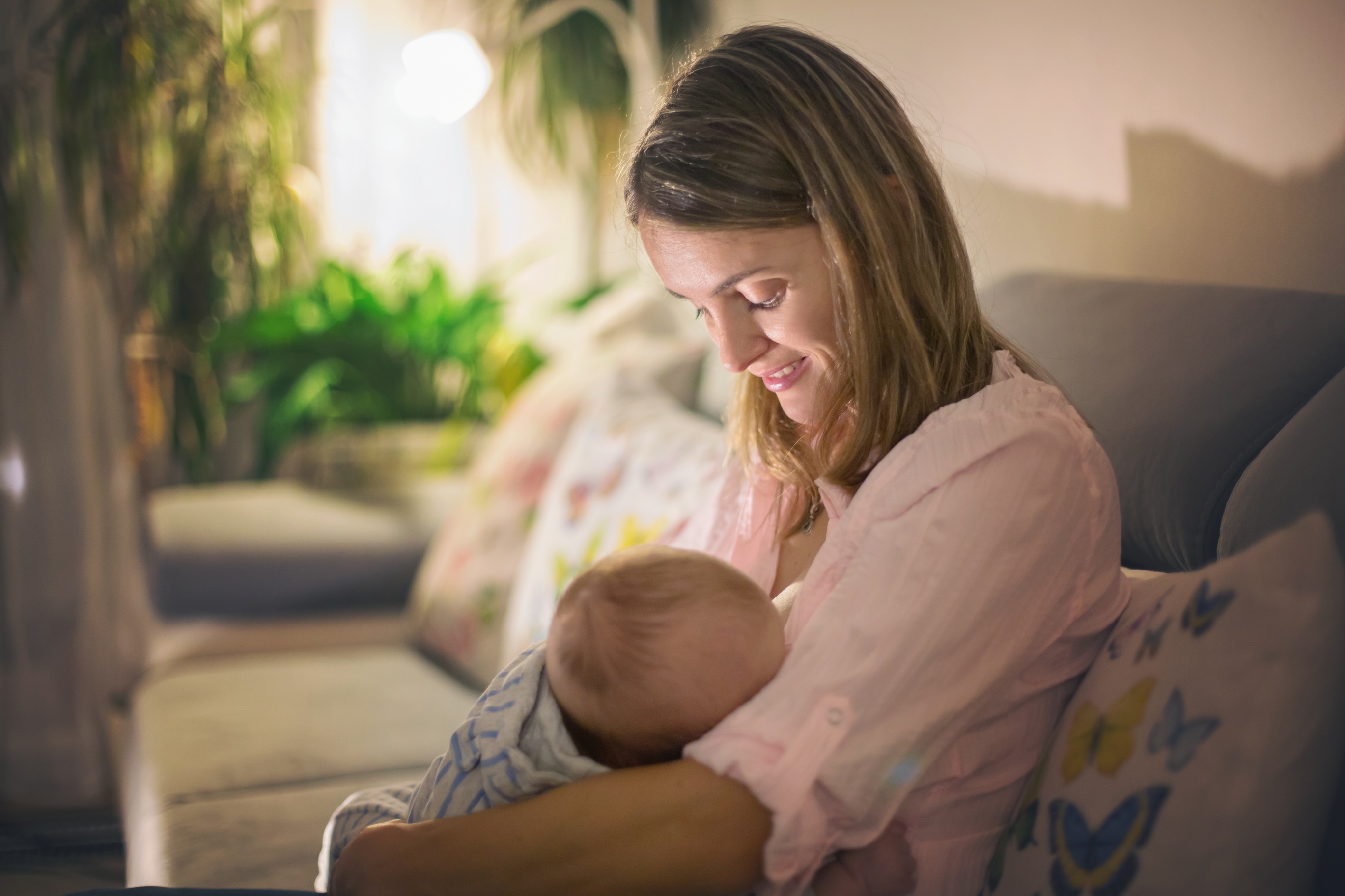 Beautiful Mom Breastfeeding The Baby Telegraph